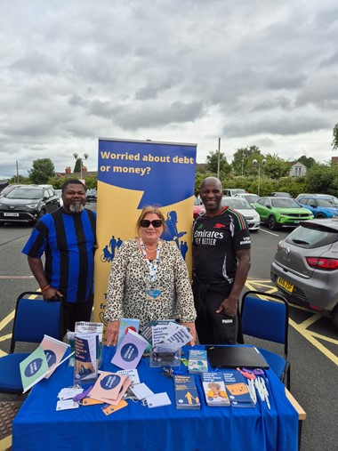 Debt Stall @ AFC Telford