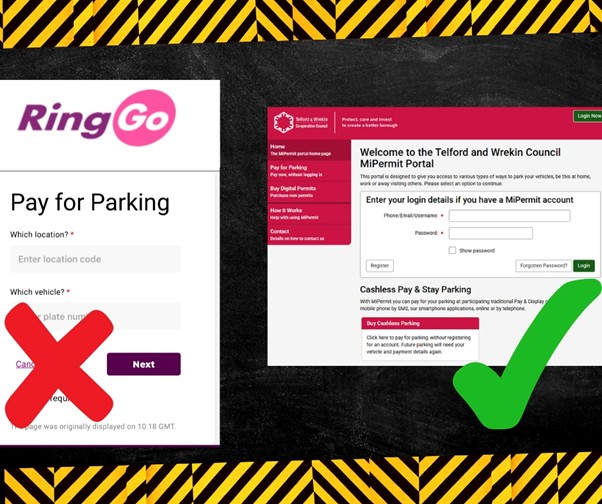 ⚠️Scam Alert - Fake QR Codes on Parking Machines in Telford & Wrekin