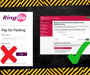 ⚠️Scam Alert - Fake QR Codes on Parking Machines in Telford & Wrekin
